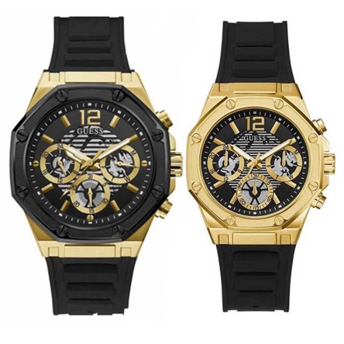 ✅Ori Jam Tangan Couple Original Guess Gw0263G1 And Jam Guess Gw0256L1 Ng Rs Limited