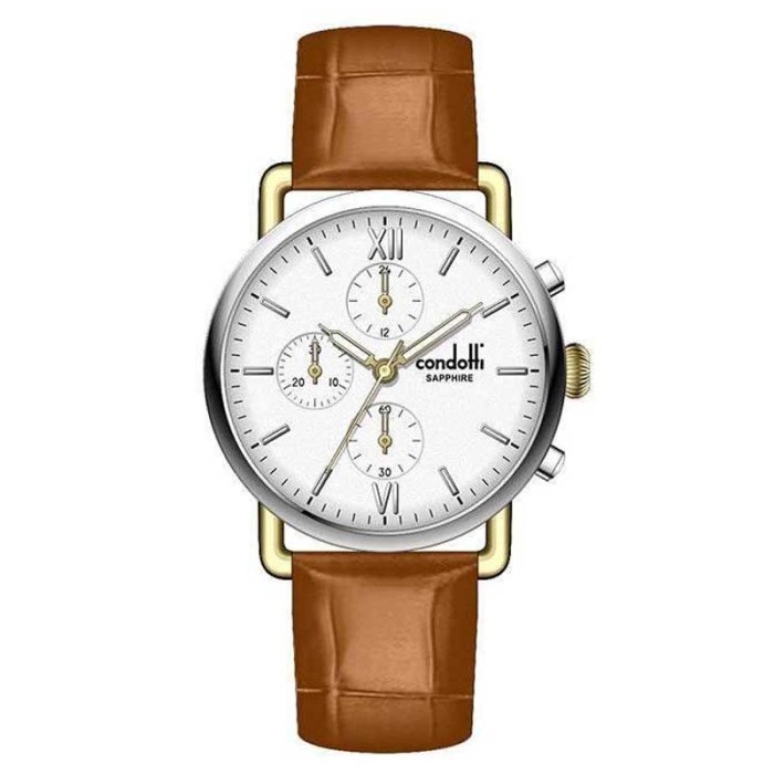 ✅Ori Jam Tangan Condotti Cn7120-Gs02-L25 Original Limited