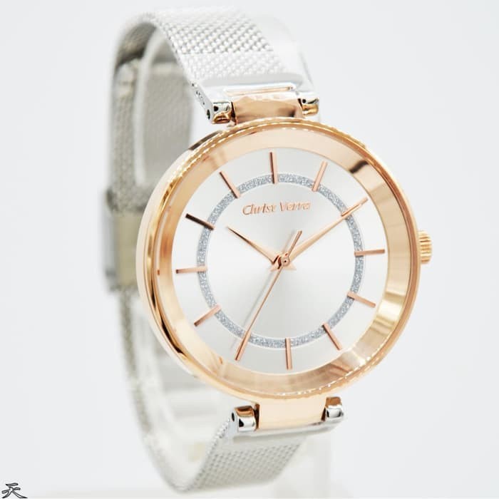 ✅New Ori Jam Tangan Wanita Original Christ Verra 71602-44 Garansi Resmi Limited