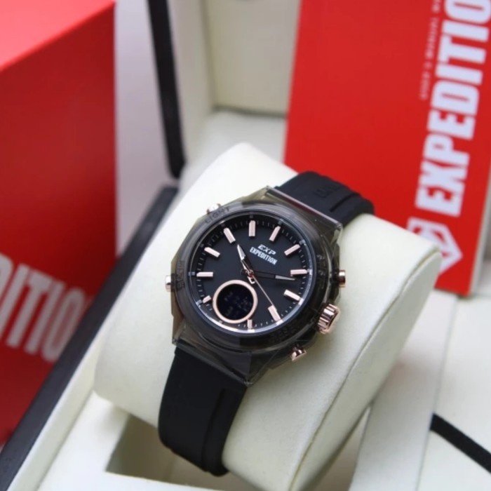 ✅New Jam Tangan Wanita Expedition 6831 Balck Original Berkualitas