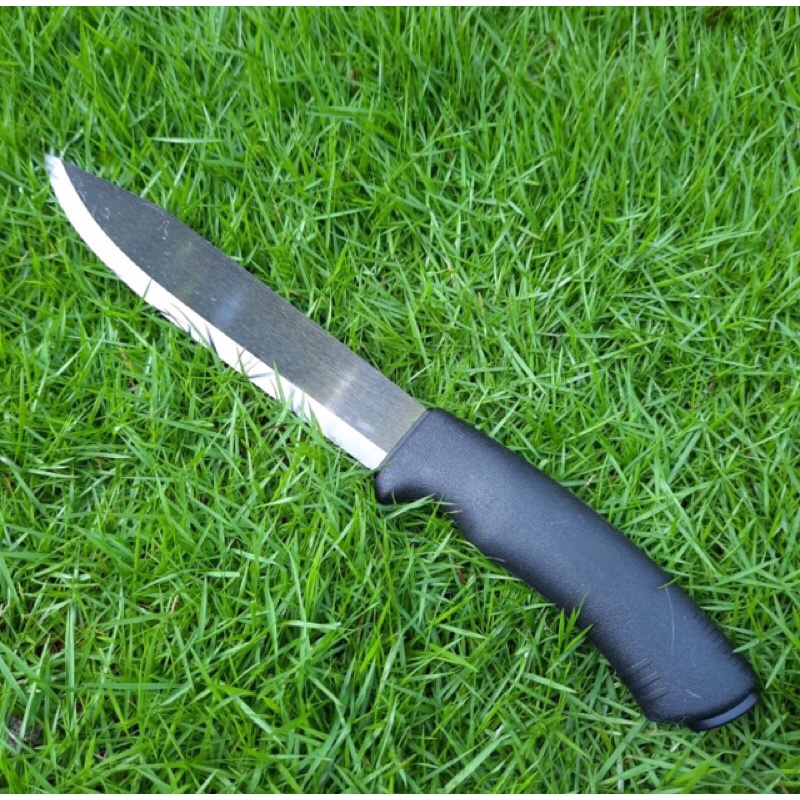 Pisau Survival Morakniv Bushcraft Pathfinder Knife with 6.75-Inch Carbon Steel Bladeh