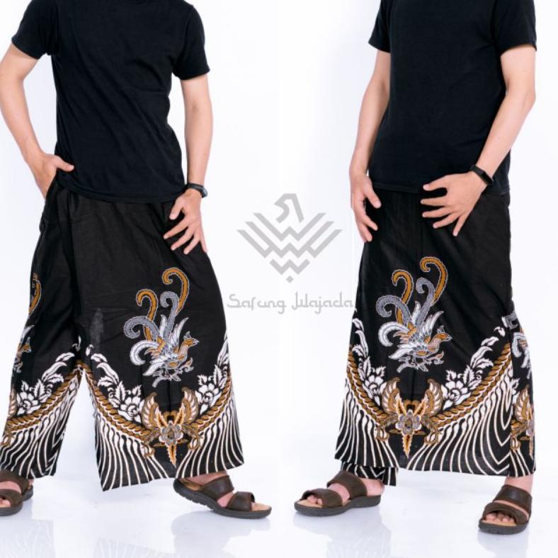 Trendy Celana sarung batik | Sarung wayang | Sarung Pria | Sarung celana ~