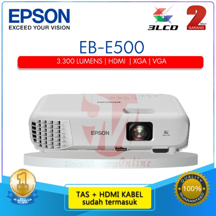 PROJECTOR EPSON EB E500
