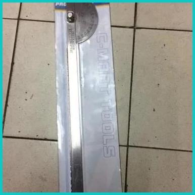 

Busur Derajat Panjang Half Round Long Handle Protector Stanles Steel