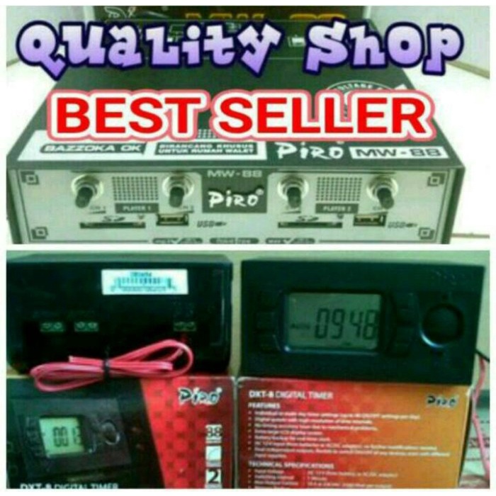 [New] Piro Mw-88  Timer Digital Piro Bisa Gojek