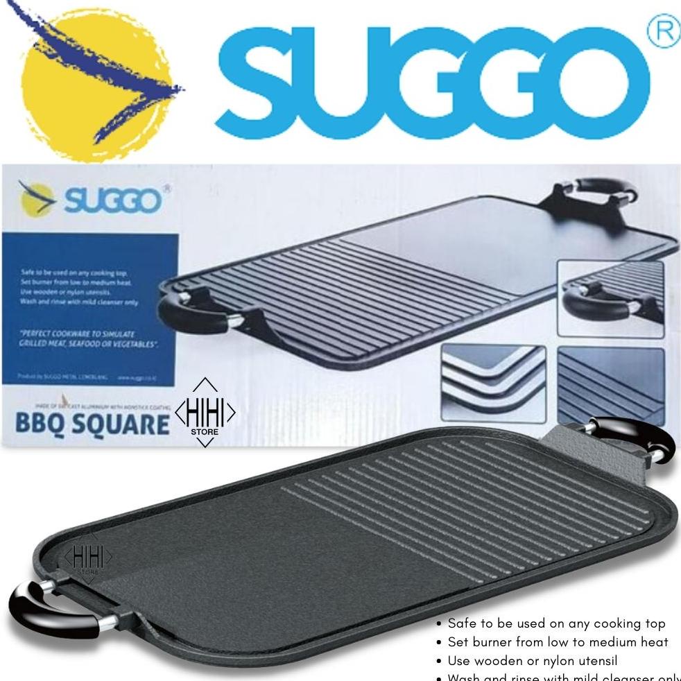 TERLARIS MULTI GRILL PAN SUGGO / ALAT PANGGANGAN ANTI LENGKET / ALAT YAKINIKU GRILL BBQ / PANGGANGAN