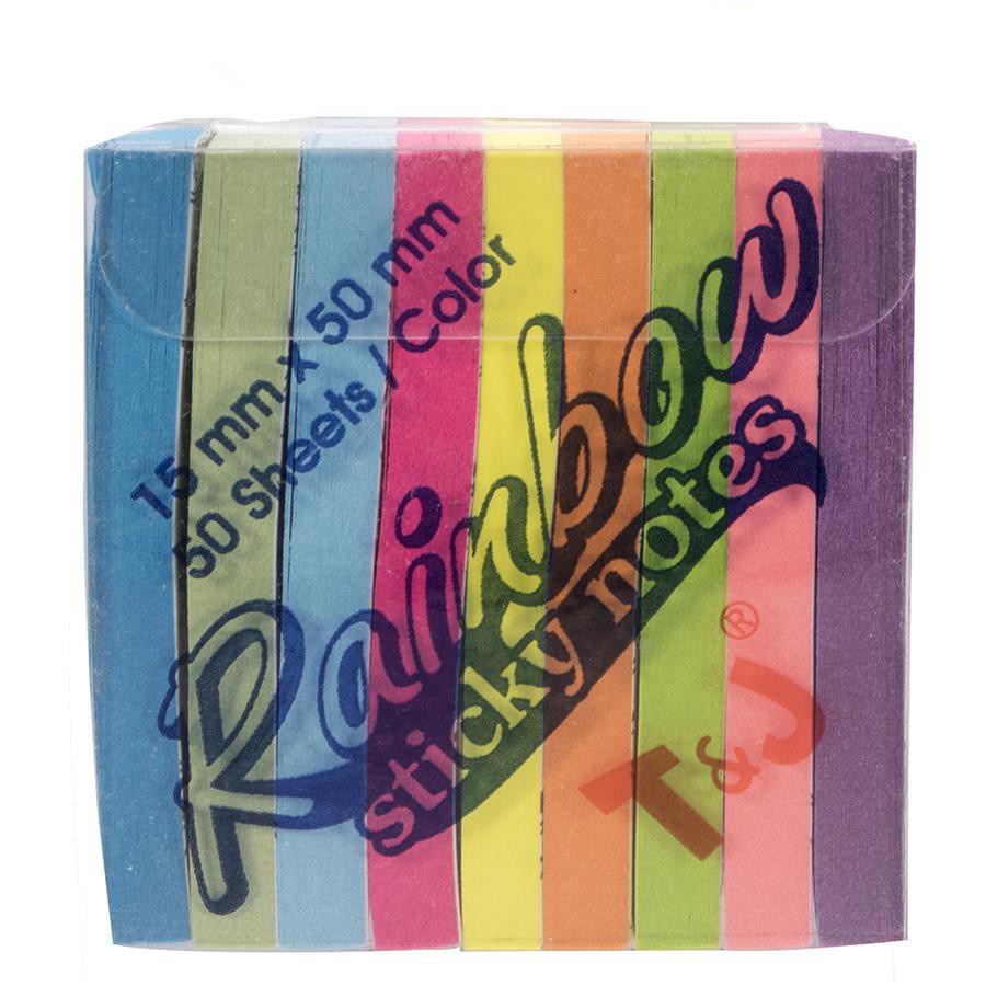 

STICK NOTE T&J RAINBOW