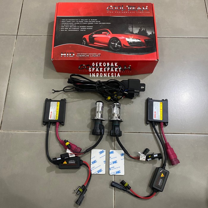 [New Ori] Lampu Hid H4 6000K Hi/Lo Merk Fortuna Bisa Sameday