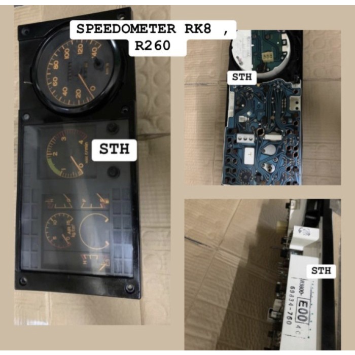 [New Ori] Speedometer Bus Hino Rk8 R260 Copotan Genuine Garansi Terbaru