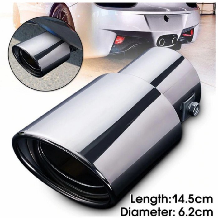 [Baru] Muffler Cutter Buntut Dekorasi Ujung Knalpot Mobil Honda Freed Diskon