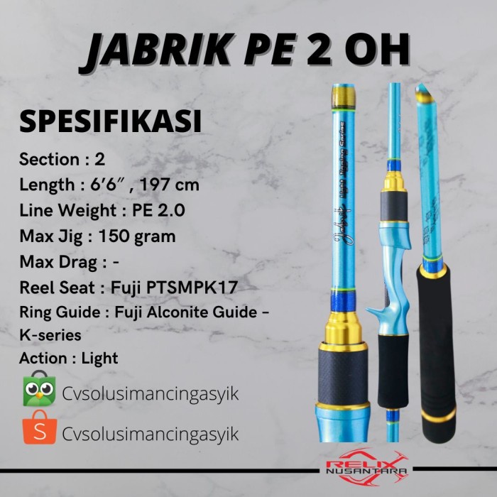 ✨Ori Relix Nusantara Jabrik Pe 2 Oh Limited