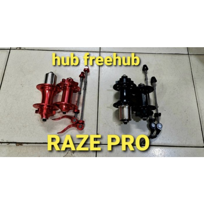 ✨Ori Hub Freehub Raze Pro 32H Disc 6Bolt Bearing Jangkrik Tawon Bisa Gojek