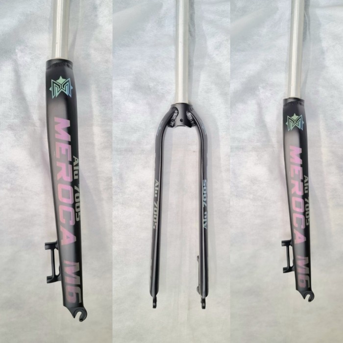 ✨Ori Meroca Fork Sepeda Rigid Disc Brake Hard Fork Sepeda Reflective Limited