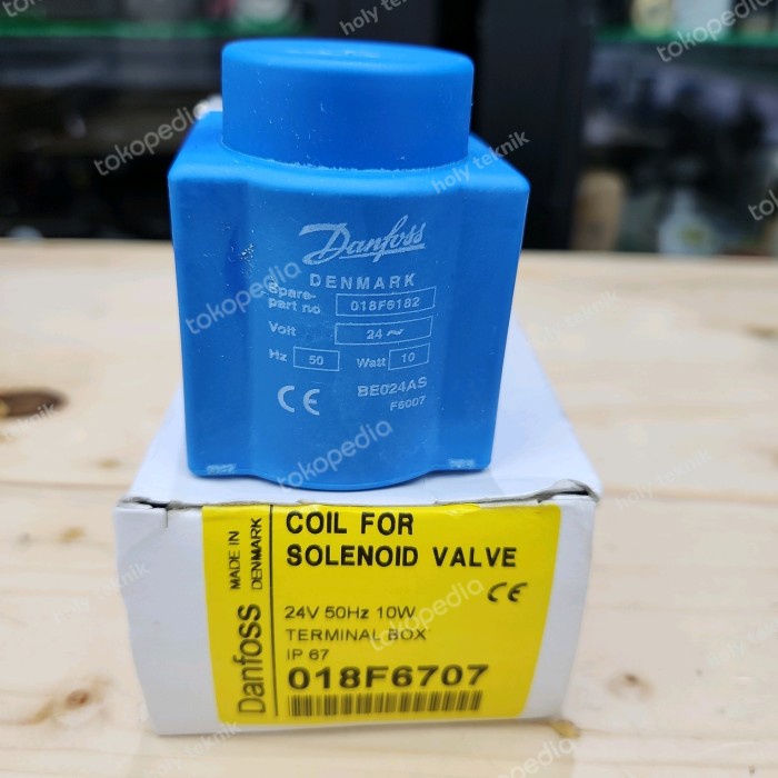 ✅Termurah Coil Solenoid Valve Danfoss 018F6707/ Danfoss Coil 018F6707 Bisa Sameday