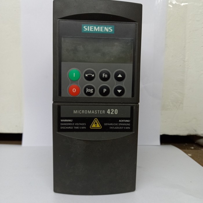 ✅Original Micromaster 420 Siemens 6Se6420-2Uc17-5Aa1 Berkualitas