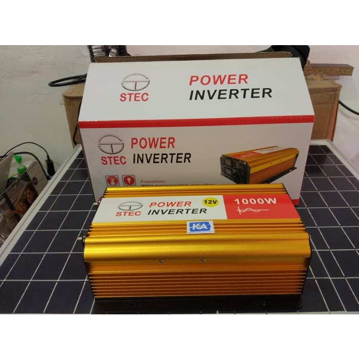 ✅Ori Pure Sine Wave Power Inverter Stec 12V 1000 Watt Stec 1000W Psw Terbatas