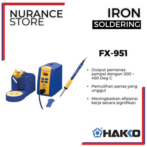 ✅Original Digital Soldering Station Hakko Fx-951 Bisa Sameday