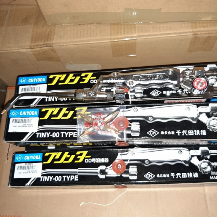 ✅New Ori Chiyoda Glitter Gas Welding Torch Set Tiny 00Acetylene Original Terbatas