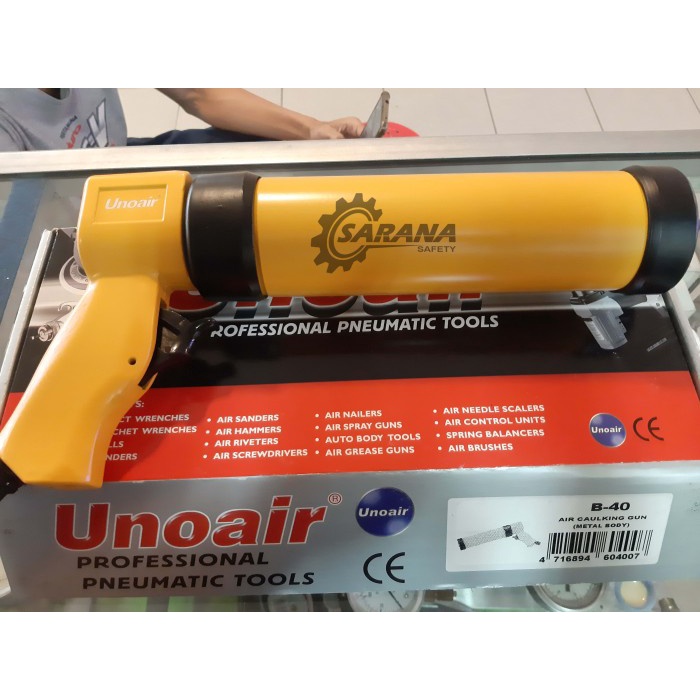 Ready Air Caulking Gun Pneumatic B-40 UNOAIR
