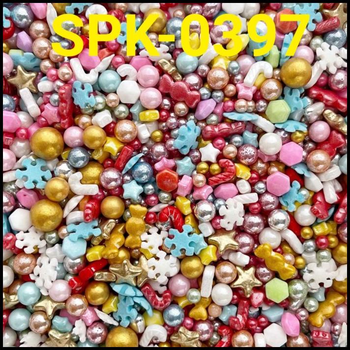 

GRATIS ONGKIR SPK-0397 SPRINKLES SPRINGKEL TRIMIT 1KG CANDYCANE TONGKAT PERMEN