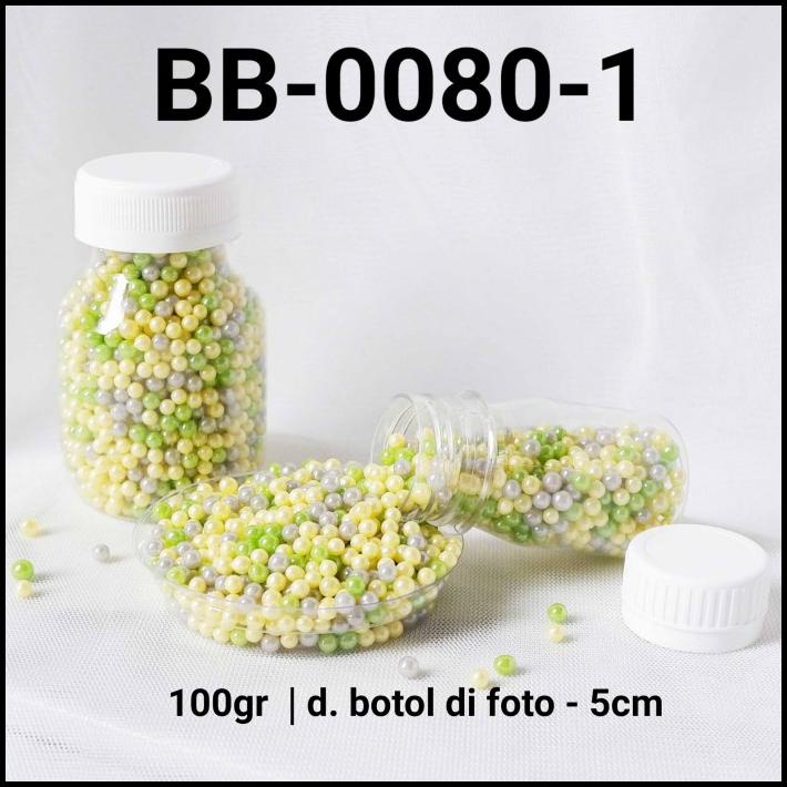 

DISKON GR-BB-0080 SPRINKLES SPRINKLE SPRINGKEL 100GRAM MUTIARA MIX WARNA !!!!!!