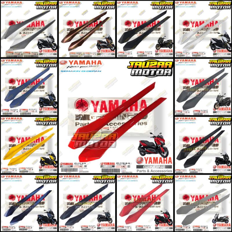 MOLE SIDE COVER DEK BAWAH SAYAP BAWAH XMAX X MAX KANAN KIRI B74-F171L-00 B74-F171M-00 ORIGINAL YAMAH