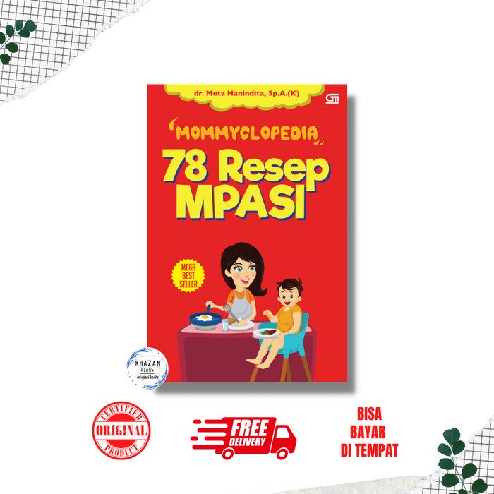 

[SALE MURAH] Buku Mommyclopedia : 78 Resep MPASI PROMO SPECIAL