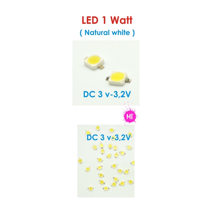 Led 1 watt kotak