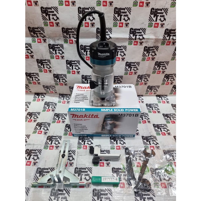 Terbaru Mesin Profil Router Trimmer Kayu 6Mm Maktec Mt 370 Mt370 Promo Terlaris