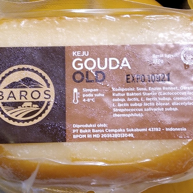 

Baros Keju Gouda Old 250Gr