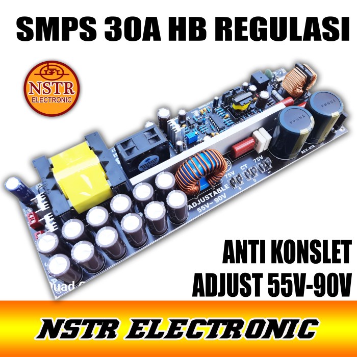 {NurulShop} smps halfbridge 30amper series plus extra bias untuk class d Berkualitas