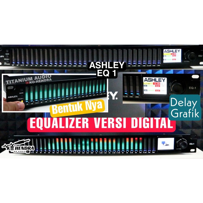 {NurulShop} EQUALIZER ASHLEY DIGITAL EQ 1 EQUALIZER ASHLEY ORIGINAL Diskon