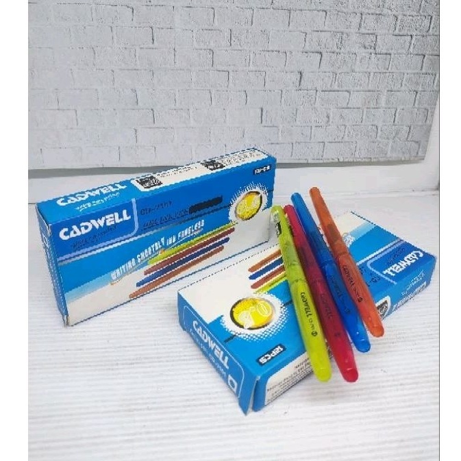 

Pulpen/bulpen/ballpoint/pena Gel Ink 0.5 12pcs/1 lusin cadwell gel ink CD 7101