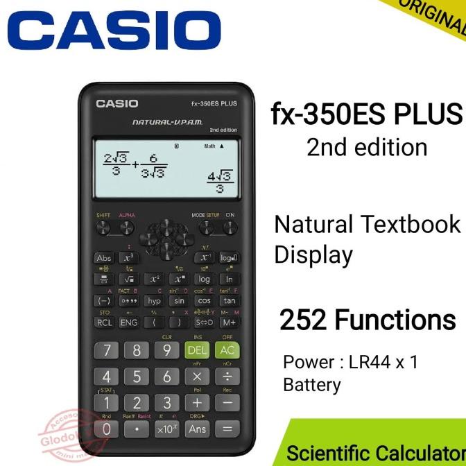 

Casio Kalkulator / Calculator Scientific FX-350ES PLUS