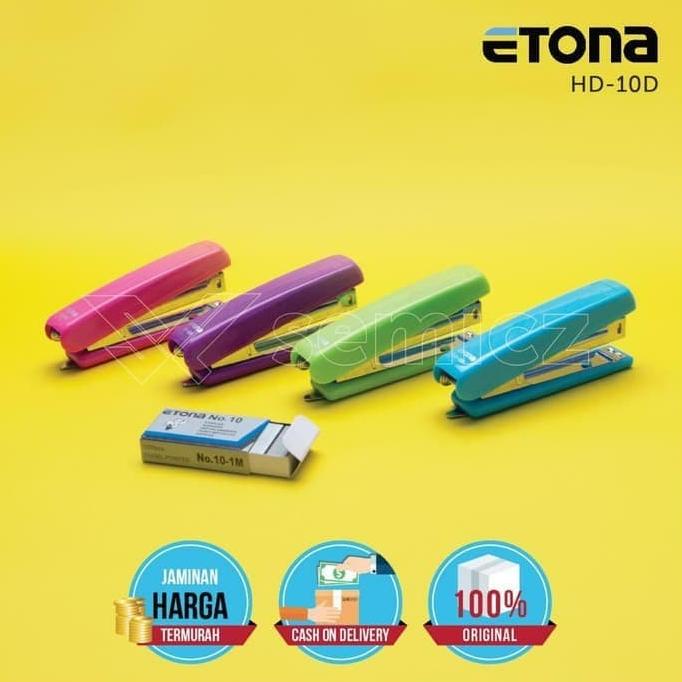 

Staples Besar/ Stapler Besar/Etona Hd 10D Stapler/Kualitas Terjamin !! Kode 542