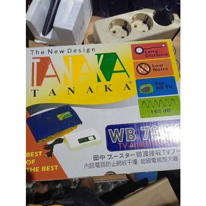 [Dijual] Booster Antena Tv Uhv Vhf Digital Tanaka Wb 78 Tg Besar Promo Terbaru