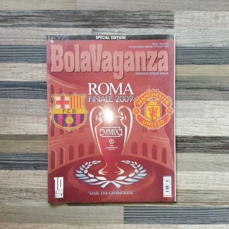 BOLA VAGANZA EDISI KHUSUS FINAL LIGA CHAMPIONS 2009
