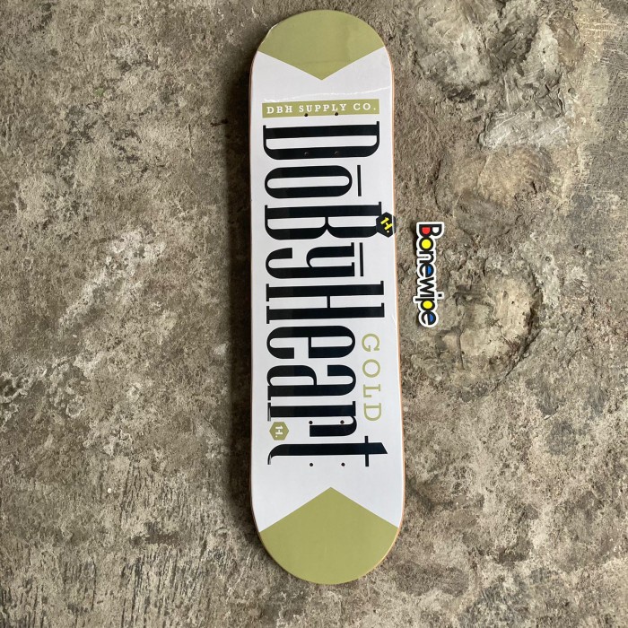 Promo Dbh: Do By Heart Dragon Skateboard Deck Size 8.0