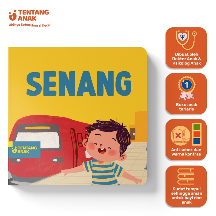 

New!! Tentang Anak - ardok Senang Buku Anak Bergambar 1-2 tahun