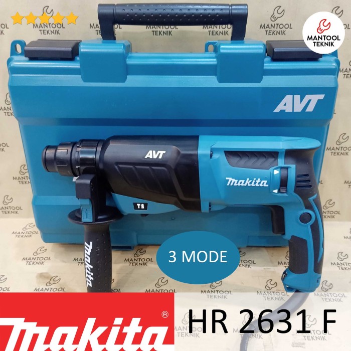 Promo Hr2631F Mesin Bor Tembok Beton 3 Mode Rotary Hammer Makita Hr 2631 F