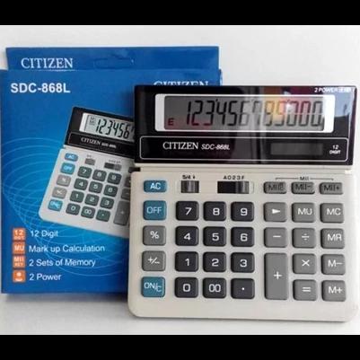 

CALCULATOR CITIZEN-868L