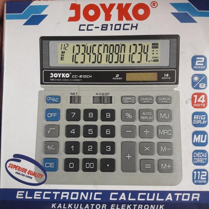 

Kalkulator Joyko CC-810CH 14 Digit