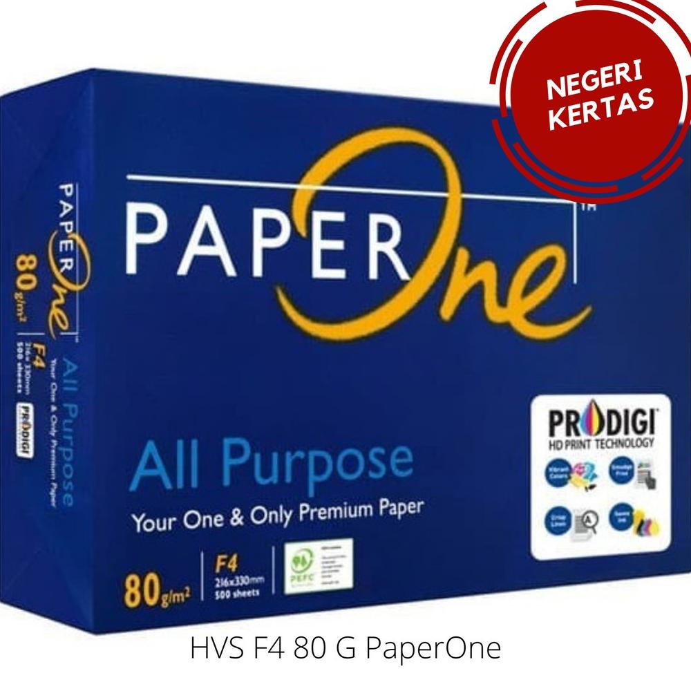 

Update Kertas HVS F4 80 gr PaperOne ,.