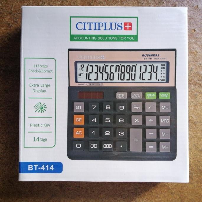 

Kalkulator 14 digit Citiplus