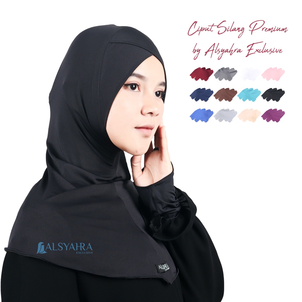 Alsyahra Exclusive - Inner Hijab Daleman Ciput Silang Ninja Premium