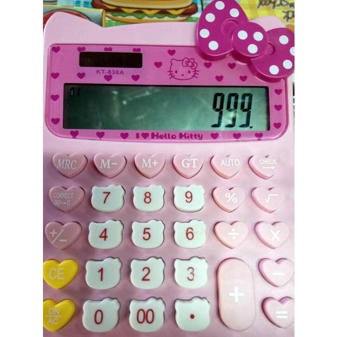 

kalkulator hello kitty