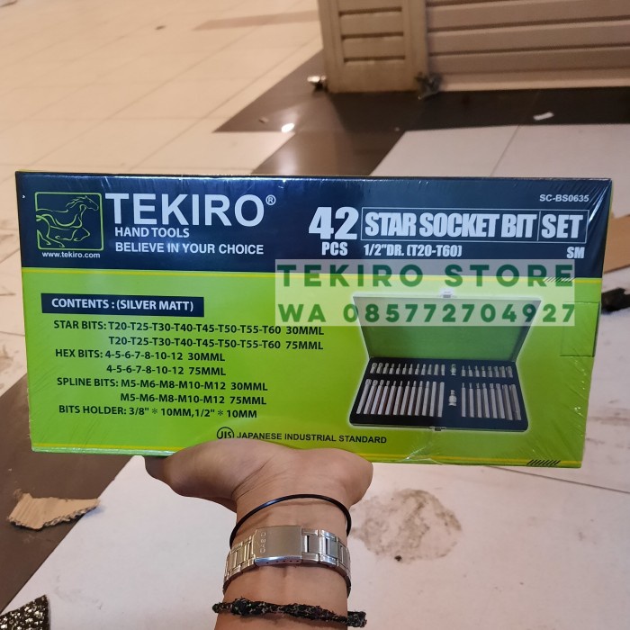 ✅New Mata Sok L Bintang Tekiro Bit Set 42 Pcs Limited