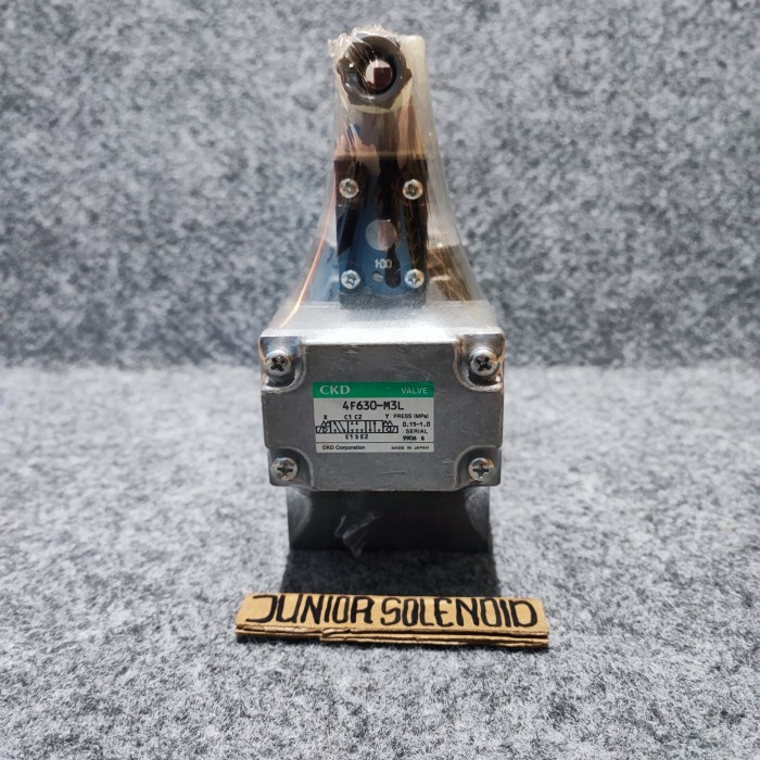 ✅Baru Solenoid Valve Ckd 4F630-M3L 9906G Drat 3/4 Ac110V Diskon