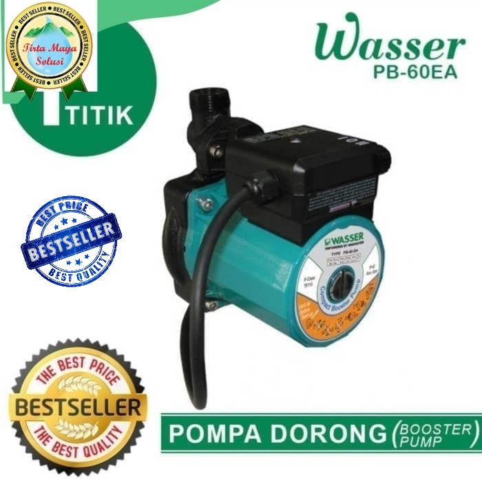 [Original] Pompa Dorong Wasser Pb 60Ea. Pompa Boster Waser Terbatas
