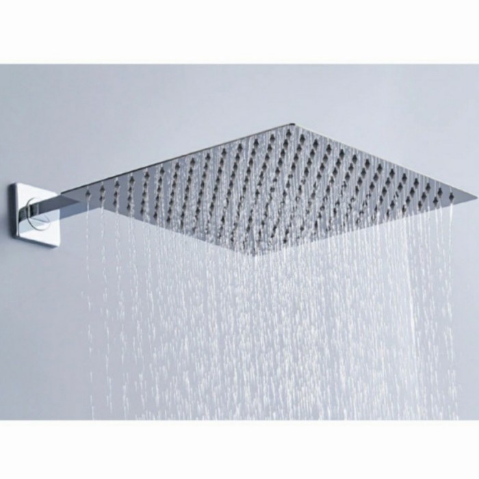 [Ori] Wall Shower Tanam Model Toto 12 Inch/Head Shower Lebar 12Inchi Berkualitas